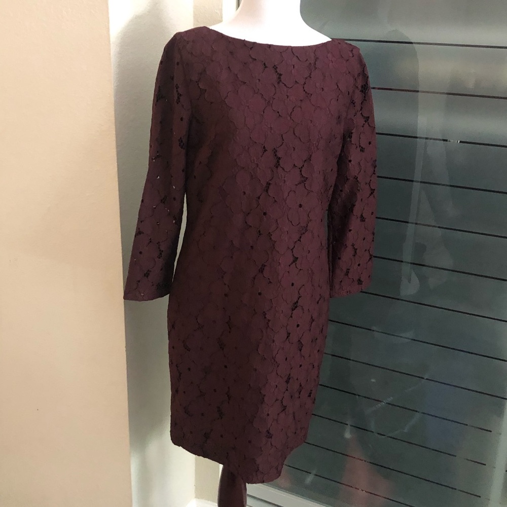 🌼Diane von Furstenberg Sarita flower lace dress 8